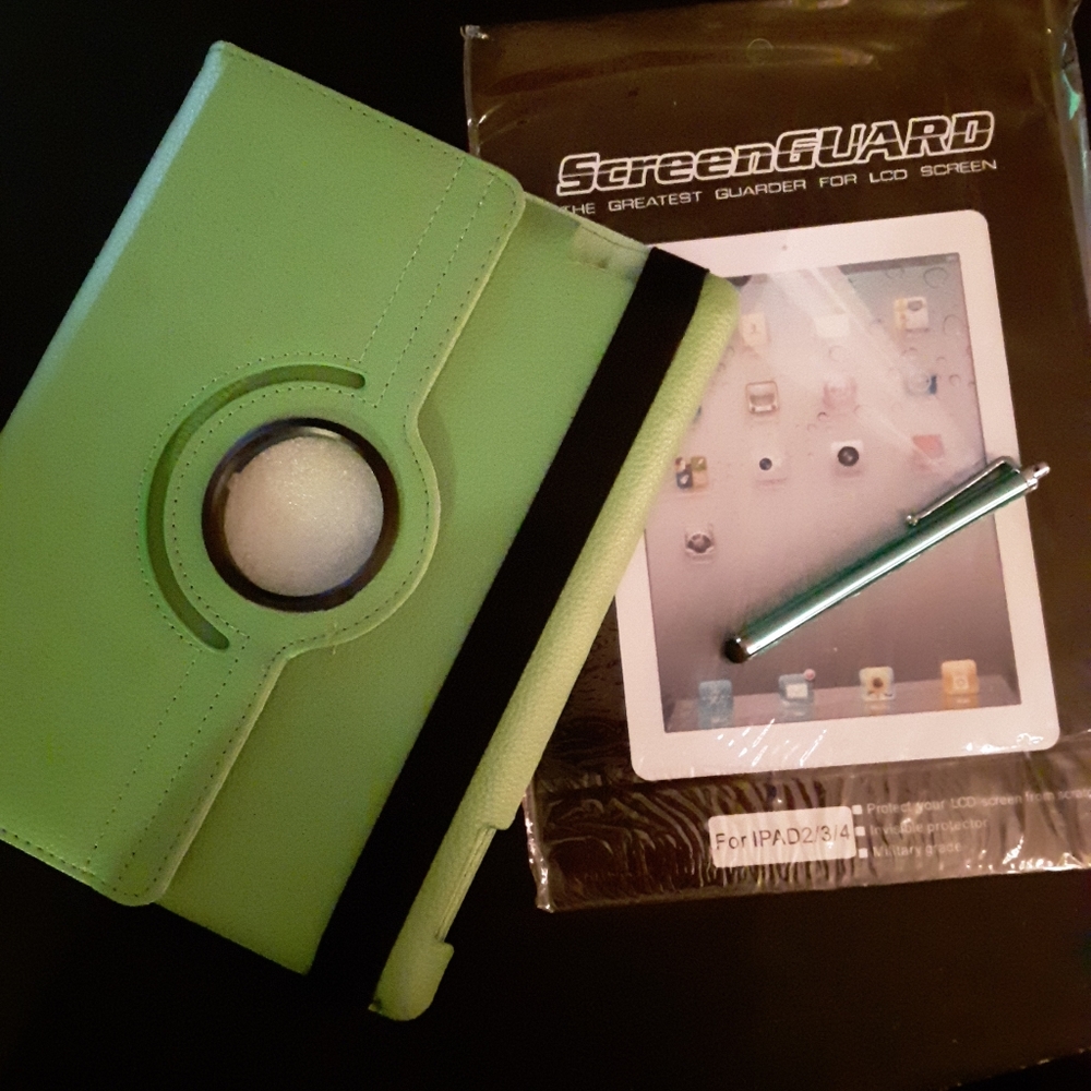 360 Rotating Folio Case Cover Stand For iPad Air